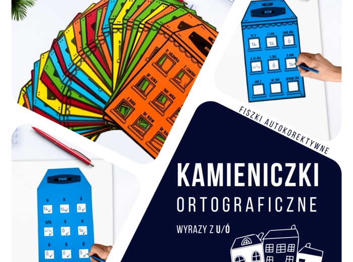Kamieniczki ortograficzne - pisownia wyrazów z u/ó