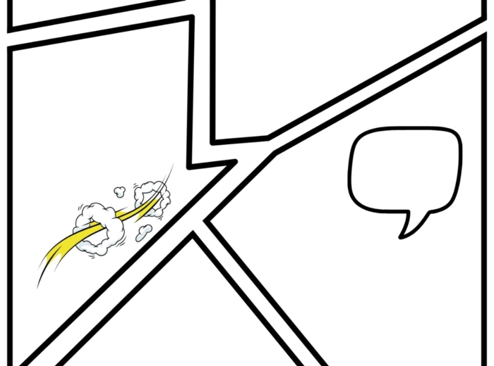 Jesienny comic book- komiks