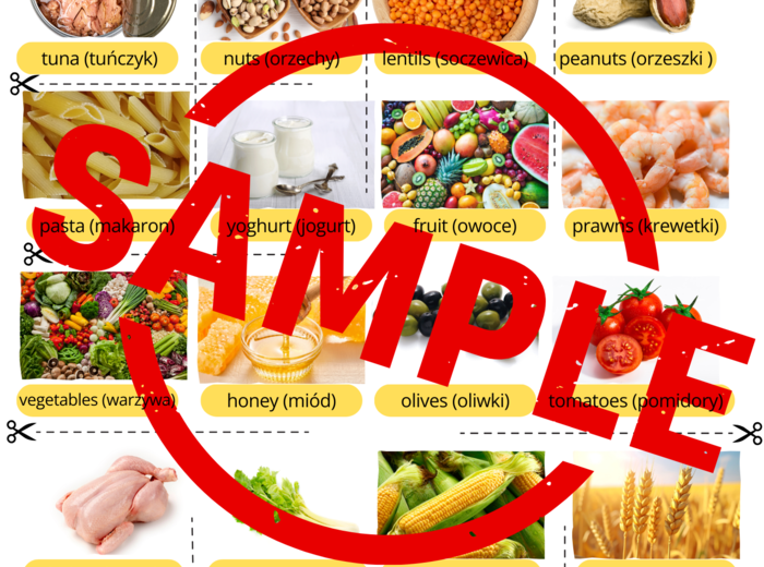 Kids Can  3 unit 4 Karty pracy - What's in the food we eat?