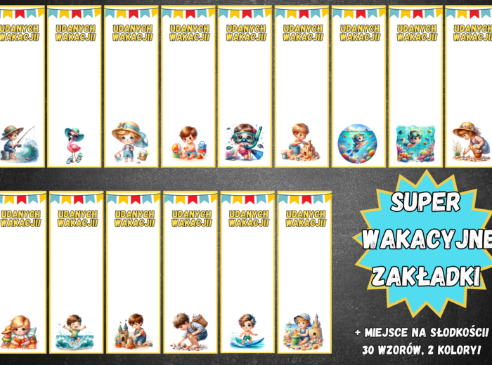 WAKACYJNE ZAKŁADKI