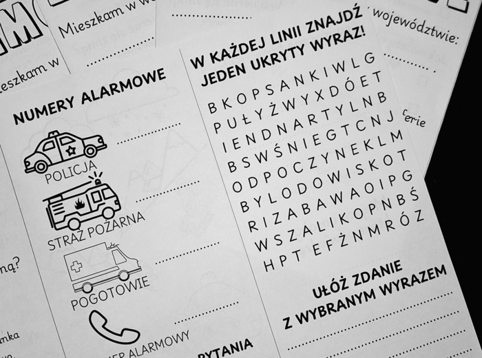 Broszura - bezpieczeństwo podczas ferii zimowych