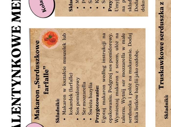 Gazetka na walentynki