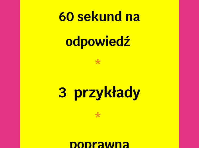 Zdążysz?! -gramatyka-