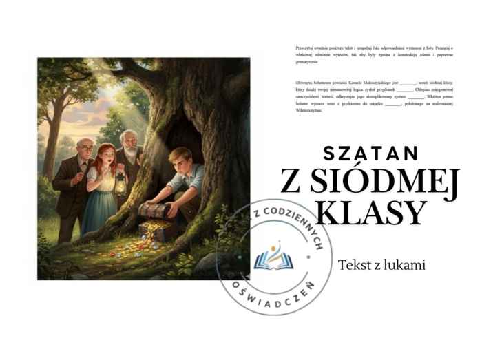SZATAN Z SIÓDMEJ KLASY - tekst z lukami