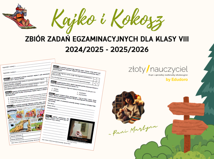 E8 "Kajko i Kokosz" *ZBIÓR ZADAŃ EGZAMINACYJNYCH* - wymagania 2024/2025 i 2025/2026