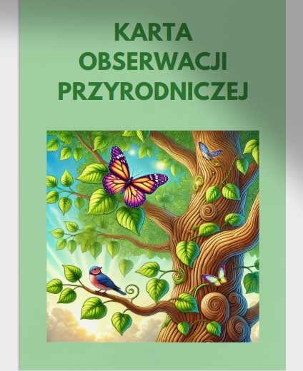 Karty obserwacji przyrodniczych