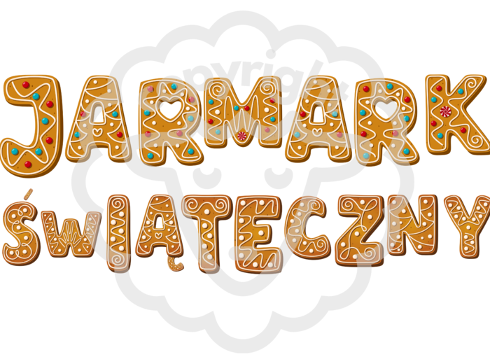 Girlanda JARMARK ŚWIĄTECZNY
