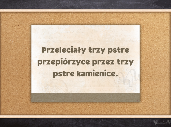 „Gimnastyka dla języka” – gazetka na Międzynarodowy Dzień Języka Ojczystego