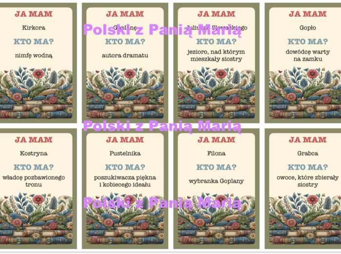 Balladyna - pakiet lekturowy