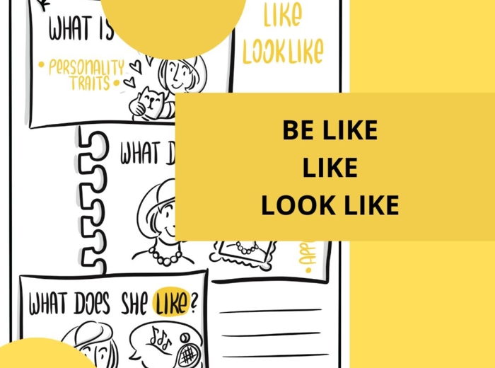 Like, be like, look like