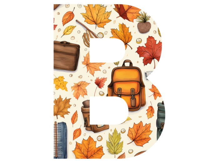 Napis BACK TO SCHOOL gazetka