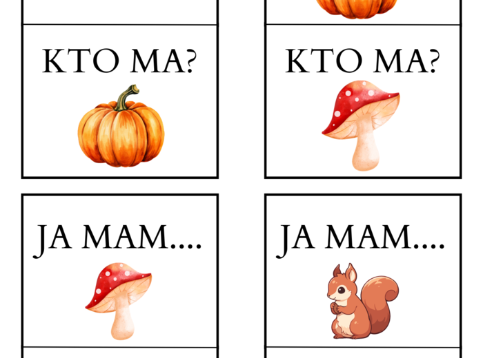 Jesienne Ja mam... Kto ma?