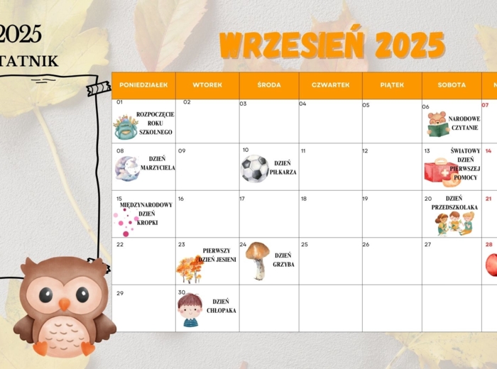 KALENDARZ ŚWIĄT NIETYPOWYCH 2025/2026