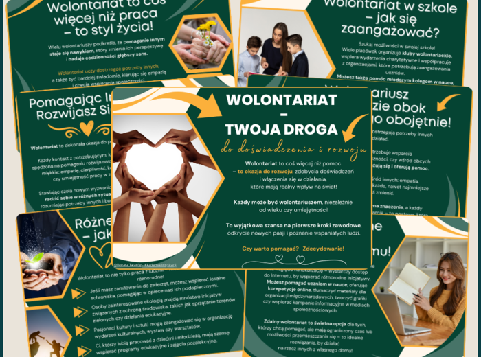 WOLONTARIAT - pakiet materiałów ze scenariuszem