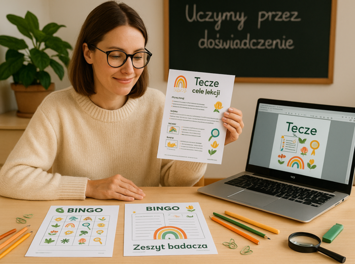 Scenariusz lekcji: "Pierwsze oznaki wiosny"