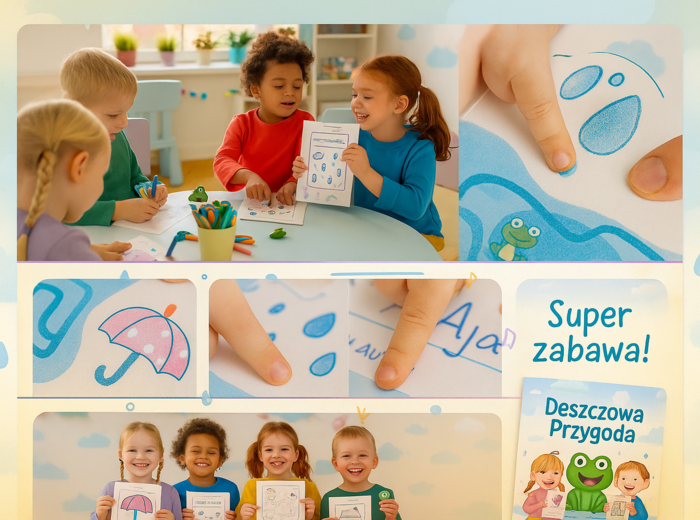 Deszczowa Przygoda w Przedszkolu