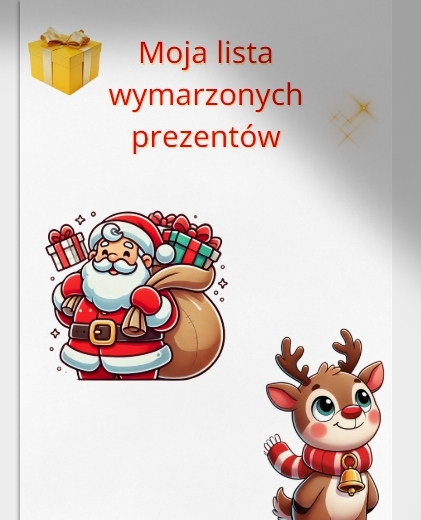 Moja lista wymarzonych prezentów