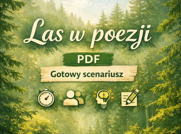 Scenariusz lekcji języka polskiego. "O lasach". Ks. Jan Twardowski