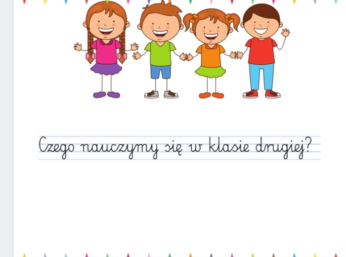 Klasa 2: Czego nauczymy się w klasie drugiej