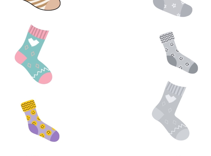 Dzień Kolorowej Skarpetki – pakiet zadań do druku