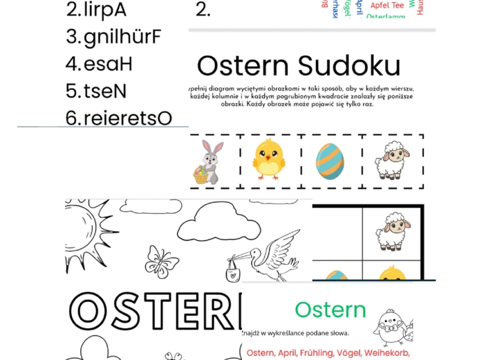 OSTERN - karty pracy