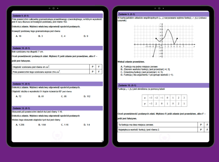 Autorski zbiór zadań maturalnych - Matematyka P