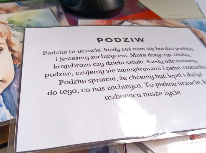 Karty emocji - 45 kart z ilustracjami i opisem emocji