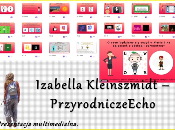 Prezentacja multimedialna w genial.ly „O czym będziemy się uczyć na zajęciach edukacji zdrowotnej w klasie 7?”. Edukacja zdrowotna. Klasa 7. Dział „Nasze zdrowie fizyczne”.