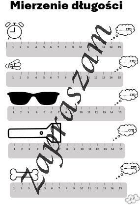 Mierzenie długości.