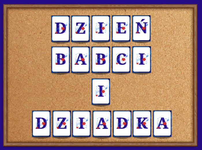 DZIEŃ BABCI i DZIADKA - BABCIU! DZIADKU! TAK BARDZO WAS KOCHAMY!