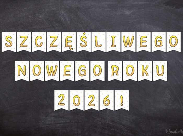 Girlanda - Szczęśliwego Nowego Roku 2026! (PDF)