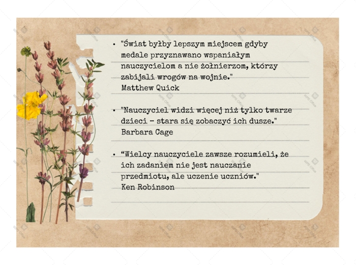 DZIEŃ NAUCZYCIELA GAZETKA