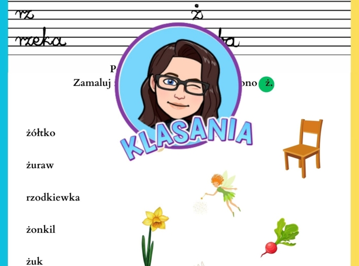 Trzy katy pracy na zajęcia wyrównawcze w klasie 1.