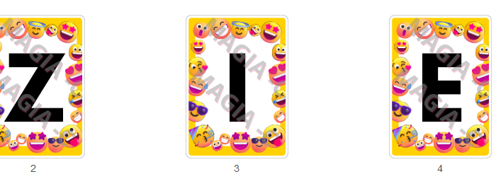 Dzień życzliwości napis girlanda