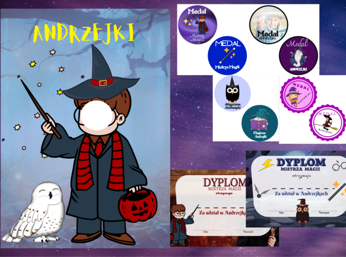 Pakiet Andrzejki Harry Potter