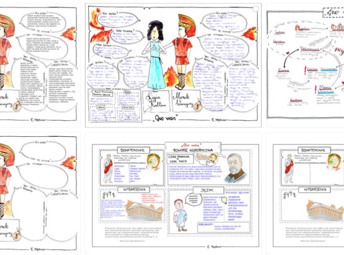 "Quo vadis" - karty pracy do samodzielnego uzupełnienia