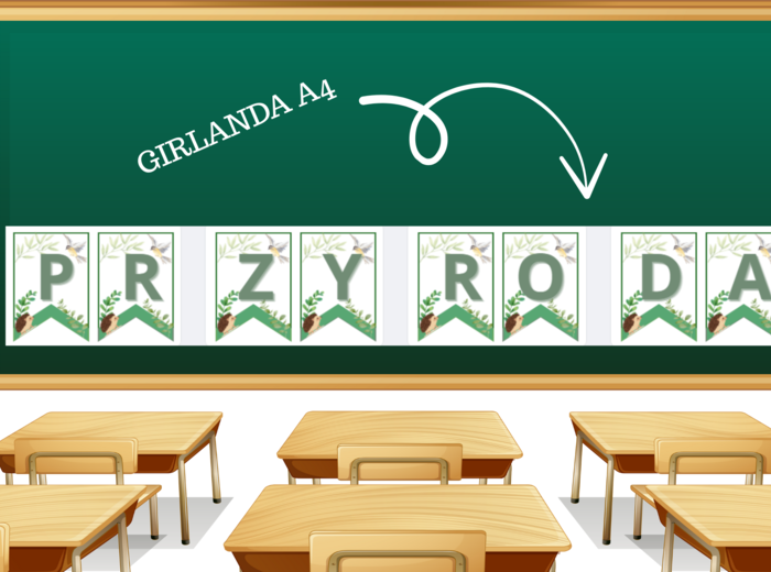 Girlanda- PRZYRODA- A4-PDF