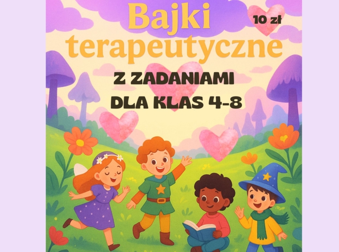 Bajki terapeutyczne z zadaniami 4-8