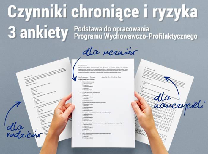 Czynniki chroniące i ryzyka - ankiety