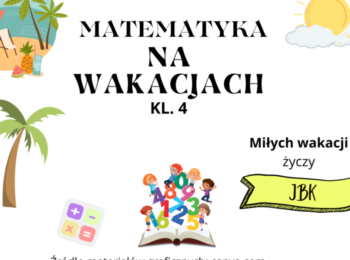 "Matematyka na wakacjach 4"