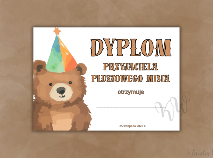 Dzień Pluszowego Misia - zestaw