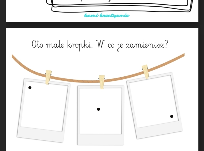 Dzień kropki - klasy 2,3