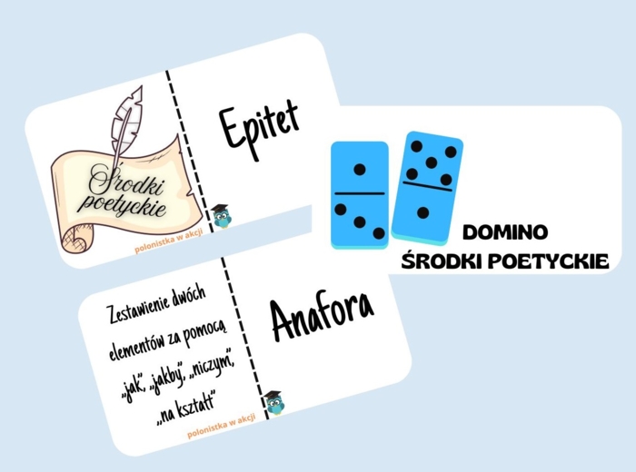 Domino- środki poetyckie