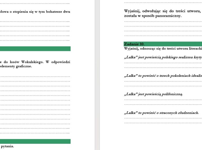 Lekturownik dla liceum cz. I