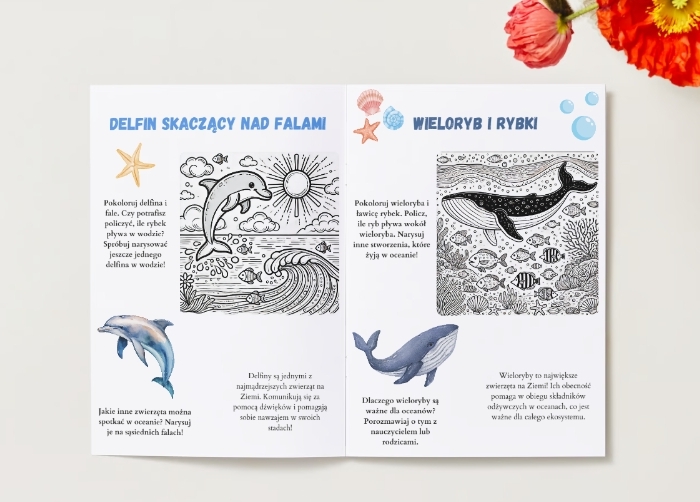 Kolorowanki ekologiczne. Zwierzęta. Rośliny. Środowisko naturalne.