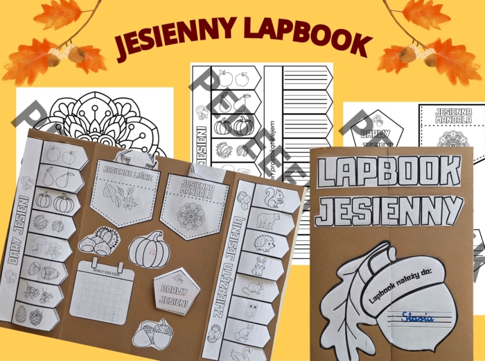 Lapbook JESIENNY