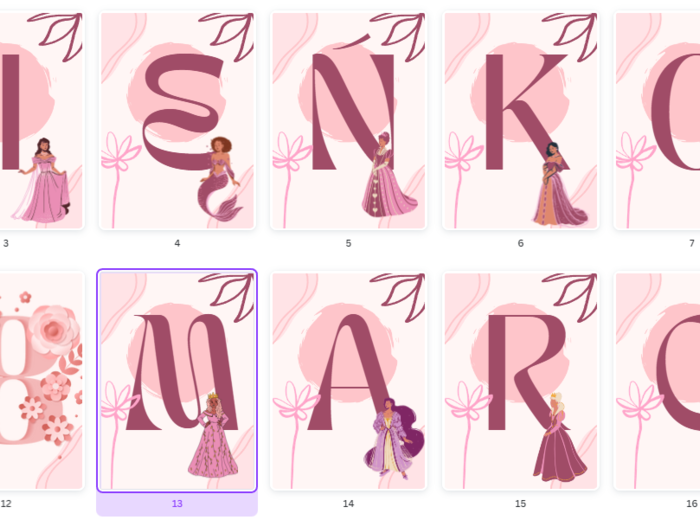 DZIEŃ KOBIET - GIRLANDA