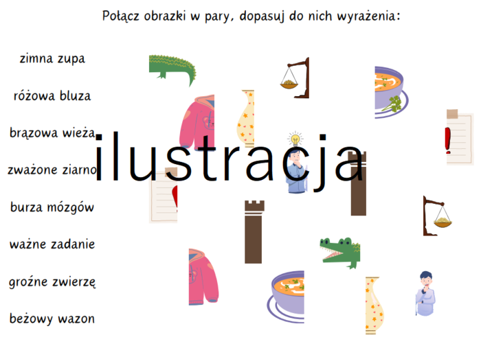 Różnicowanie z:ż/rz:ź