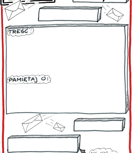 Język polski. Karta pracy - list