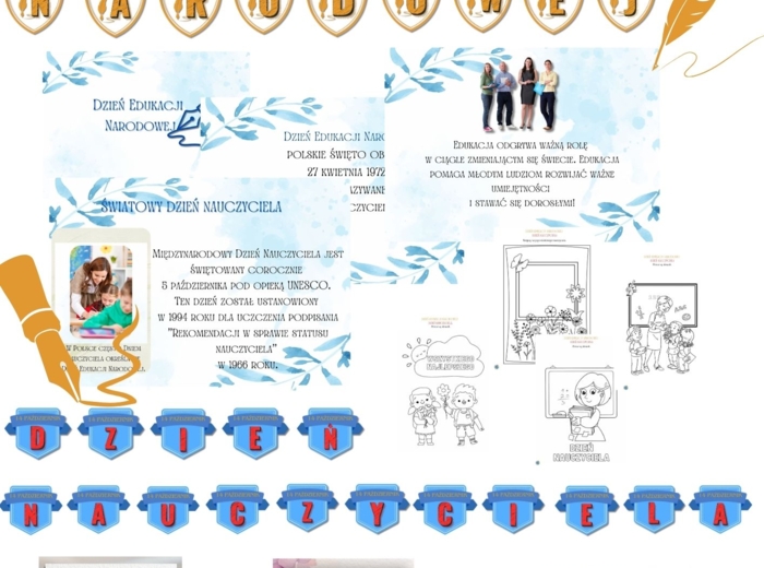 PAKIET MATERIAŁÓW NA PAŹDZIERNIK WEDŁUG KALENDARZA ŚWIĄT I DNI NIETYPOWYCH.